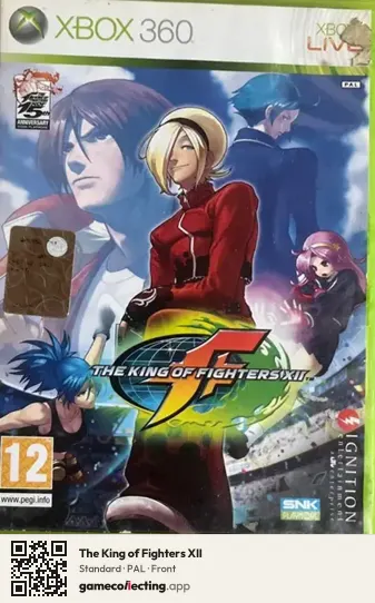 The King of Fighters XII Xbox 360, PAL box front