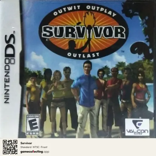 Survivor Nintendo DS, NTSC box front
