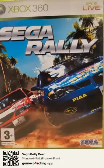 Sega Rally Revo Xbox 360, France box front
