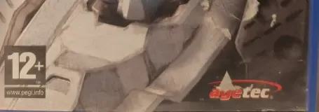 Armored Core 3: Silent Line, the PEGI square on its front