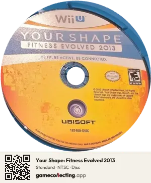 Your Shape: Fitness Evolved 2013 Nintendo Wii U, NTSC disc