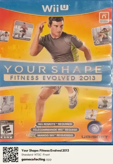 Your Shape: Fitness Evolved 2013 Nintendo Wii U, NTSC box front
