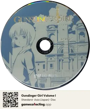 Gunslinger Girl Volume I PlayStation 2, Asia disc