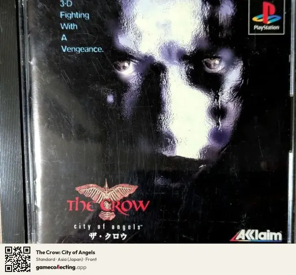 The Crow: City of Angels PlayStation, Asia box front