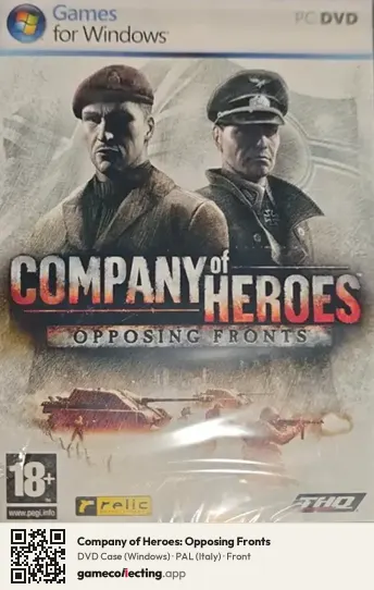 Company of Heroes: Opposing Fronts Computer, Italy box front