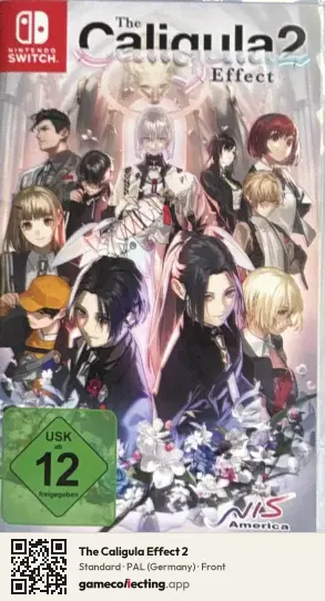 The Caligula Effect 2 Nintendo Switch, Germany box front