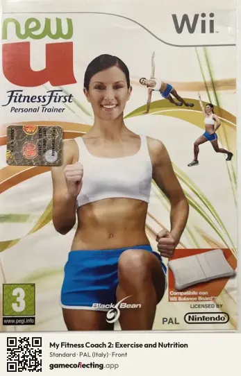 My Fitness Coach 2: Exercise and Nutrition Nintendo Wii, Italy box front