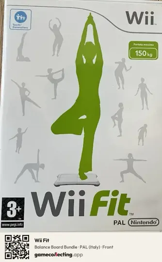 Wii Fit Nintendo Wii, Italy box front