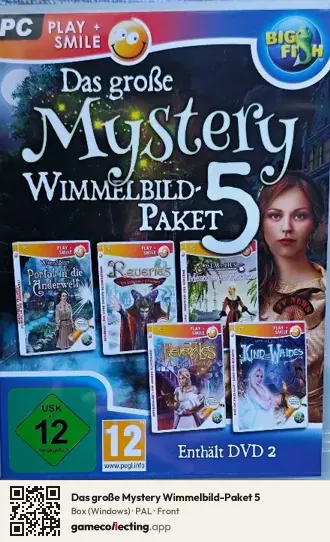 Das große Mystery Wimmelbild-Paket 5 Computer, PAL box front