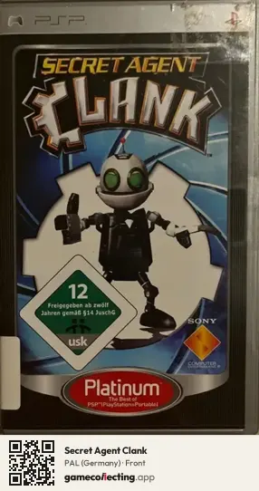 Secret Agent Clank PlayStation Portable, Germany box front