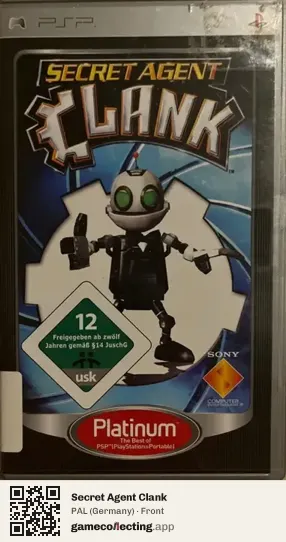 Secret Agent Clank PlayStation Portable, Germany box front