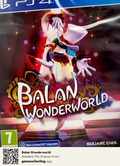 Balan Wonderworld PlayStation 4, France box front