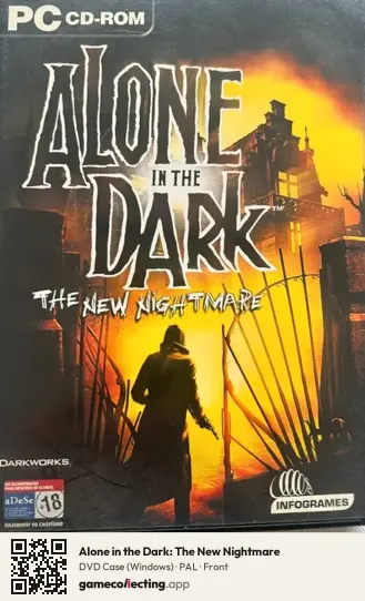 Alone in the Dark: The New Nightmare Computer, PAL box front
