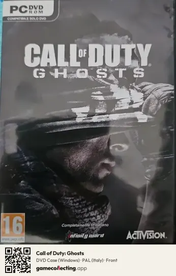 Call of Duty: Ghosts Computer, Italy box front