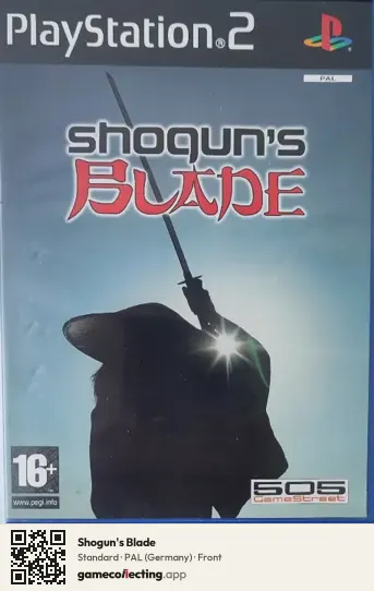 Shogun's Blade PlayStation 2, Germany box front