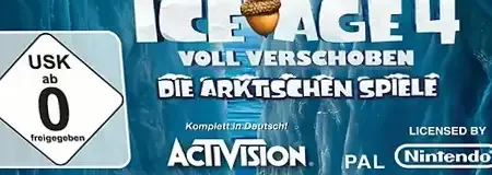 Ice Age: Continental Drift: Arctic Games, the USK square on its front