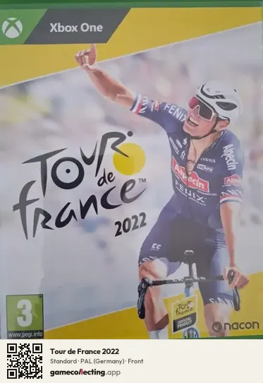 Tour de France 2022 Xbox One, Germany box front