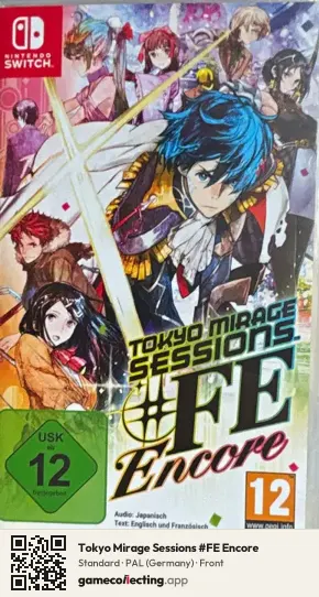 Tokyo Mirage Sessions #FE Encore Nintendo Switch, Germany box front