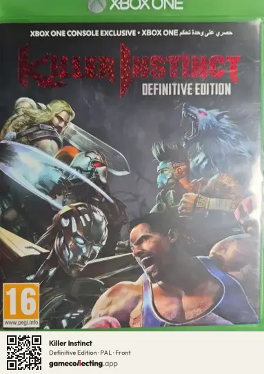 Killer Instinct Xbox One, PAL box front