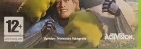 Shrek SuperSlam, the PEGI square on its front
