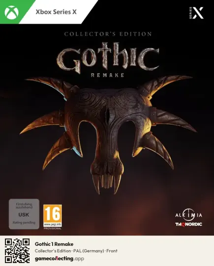 Gothic 1 Remake Xbox Series X, Germany box front