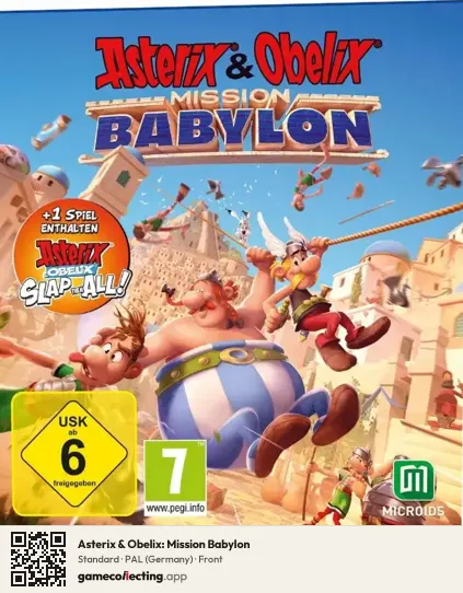 Asterix & Obelix: Mission Babylon PlayStation 5, Germany box front