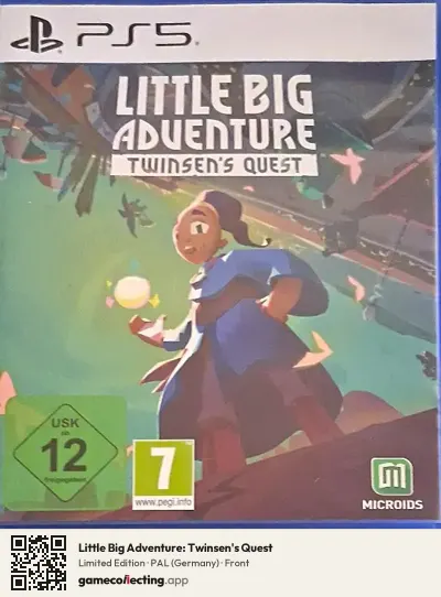 Little Big Adventure: Twinsen's Quest PlayStation 5, Germany box front