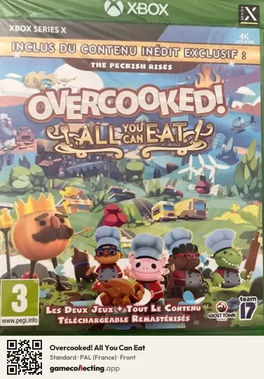 Overcooked! All You Can Eat Xbox Series X, France box front