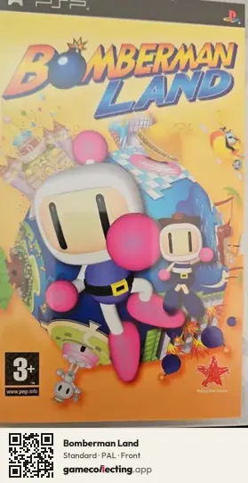 Bomberman Land PlayStation Portable, PAL box front