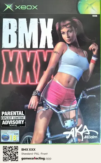 BMX XXX Xbox, PAL box front