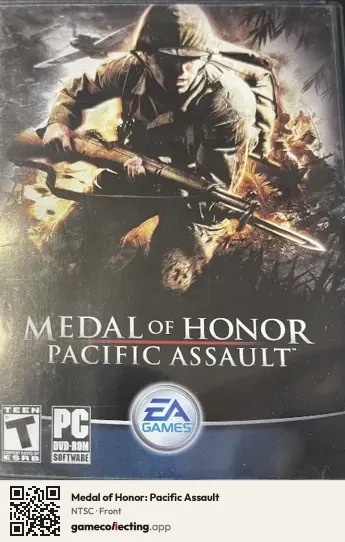 Medal of Honor: Pacific Assault Computer, NTSC box front