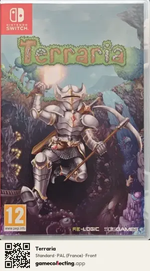 Terraria Nintendo Switch, France box front