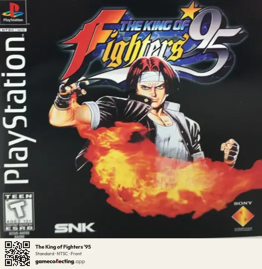 The King of Fighters '95 PlayStation, NTSC box front