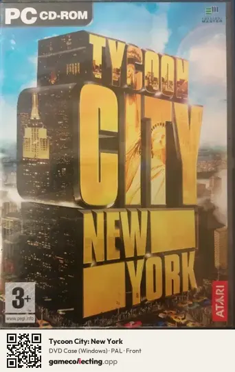 Tycoon City: New York Computer, PAL box front