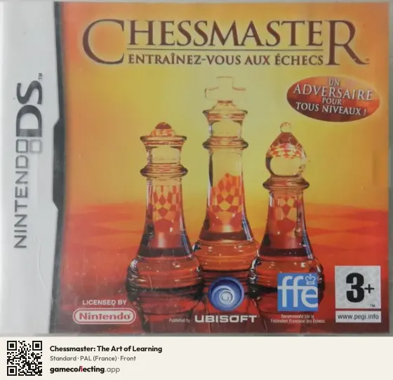 Chessmaster: The Art of Learning Nintendo DS, France box front