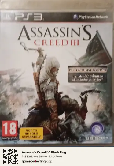Assassin's Creed IV: Black Flag PlayStation 3, PAL box front