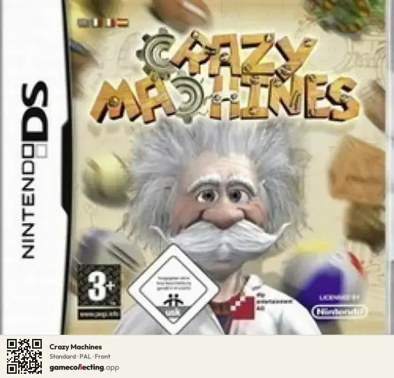 Crazy Machines Nintendo DS, PAL box front