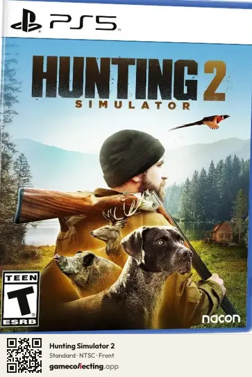 Hunting Simulator 2 PlayStation 5, NTSC box front