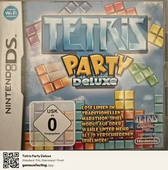 Tetris Party Deluxe Nintendo DS, Germany box front