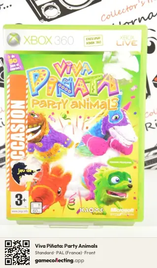 Viva Piñata: Party Animals Xbox 360, France box front