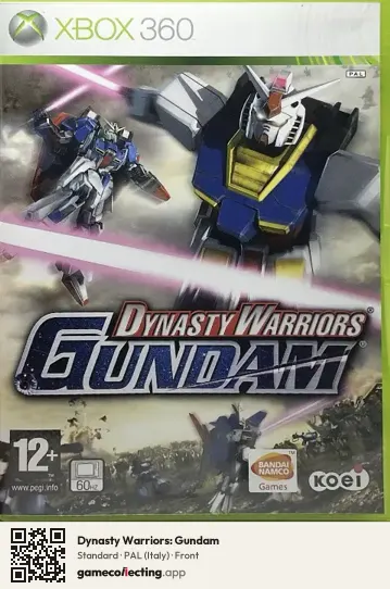 Dynasty Warriors: Gundam Xbox 360, Italy box front