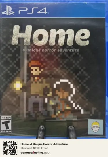 Home: A Unique Horror Adventure PlayStation 4, NTSC box front