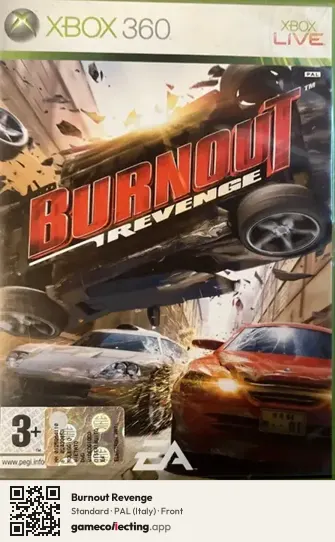 Burnout Revenge Xbox 360, Italy box front