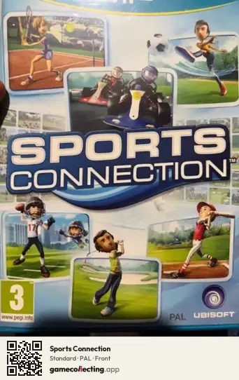 Sports Connection Nintendo Wii U, PAL box front