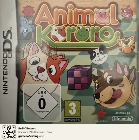 Rollin' Rascals Nintendo DS, Germany box front