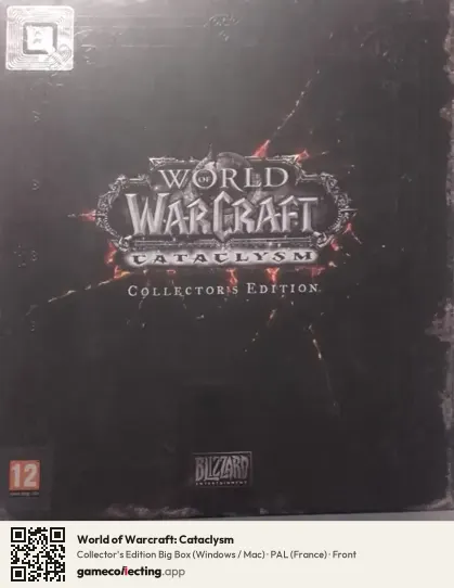 World of Warcraft: Cataclysm Computer, France box front