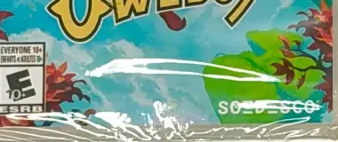Owlboy, the ESRB box on its front