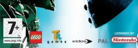 Bionicle Heroes, the PEGI square on its front