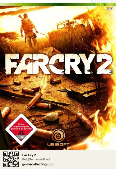 Far Cry 2 Xbox 360, Germany box front
