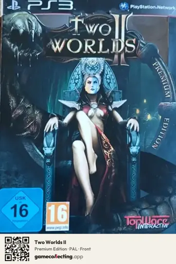 Two Worlds II PlayStation 3, PAL box front
